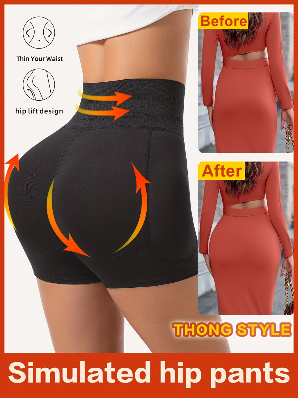 Women's Butt Lifting Sexy Fake Butt Hip Enhancer