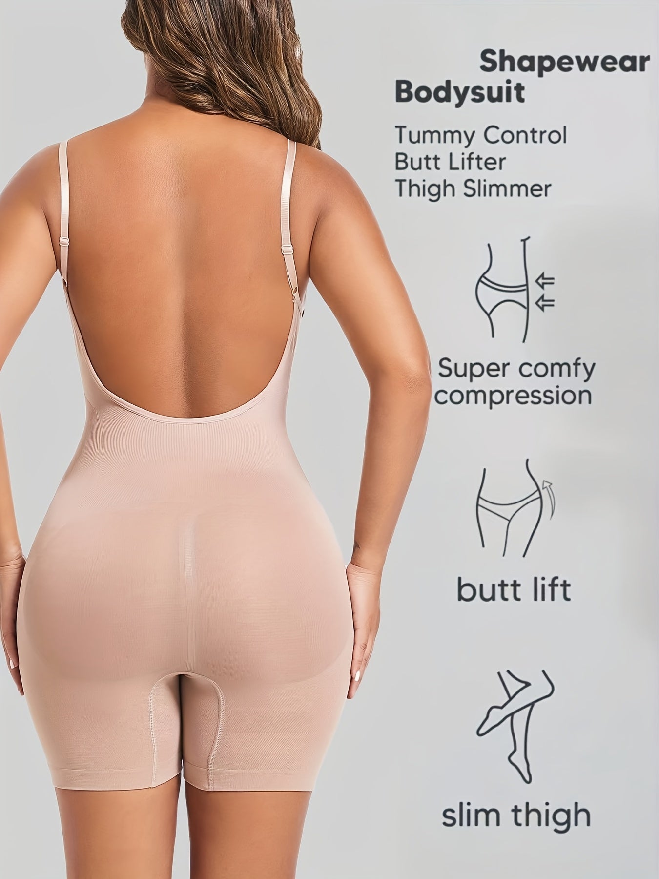 Women's Seamless Backless Body Shaper